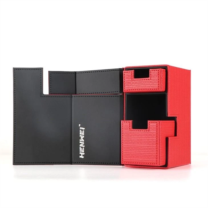 Leather Tray Card Deck Box 4