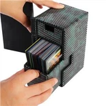Jeu de cartes personnalisé TCG Deck Box en cuir