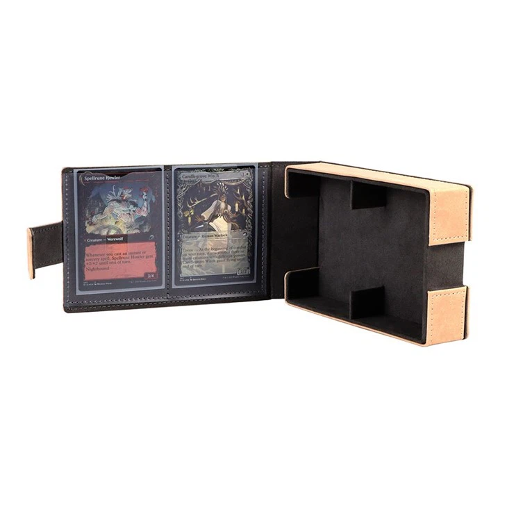 PU Leather Mtg Card Deck Box