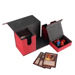 Boîte de rangement en cuir
