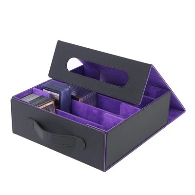 Boîte de rangement des cartes de sport magnétique
